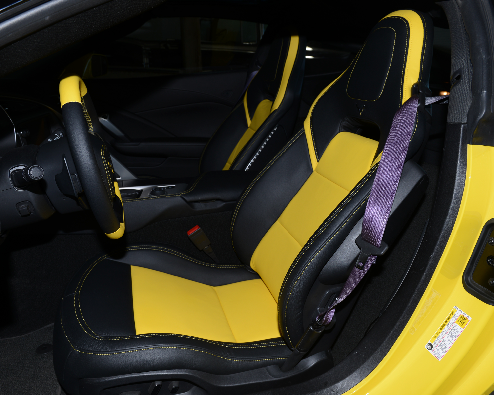 Customized Upholstery — Chevrolet Corvette 2016
